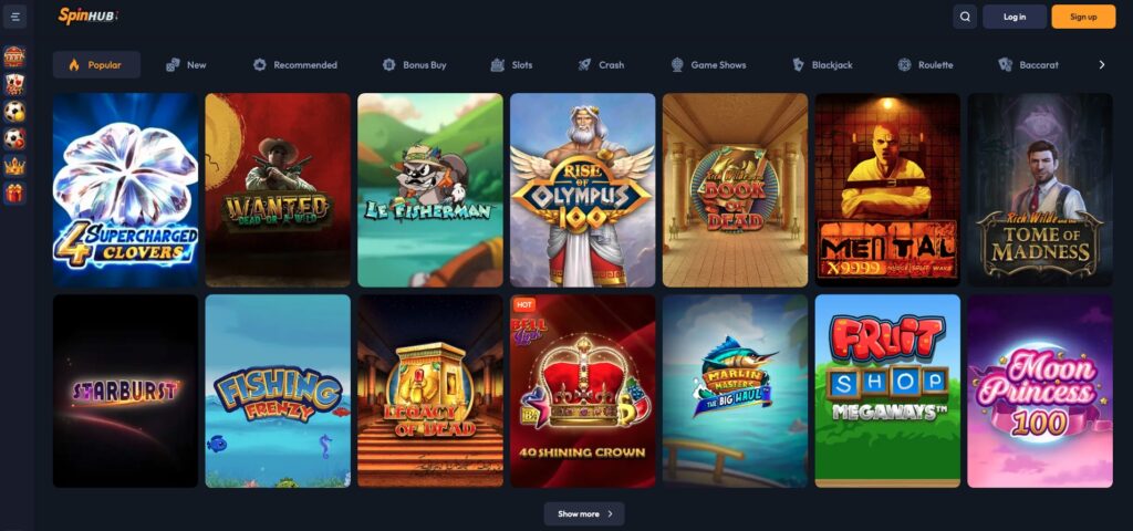 New credit card slot site